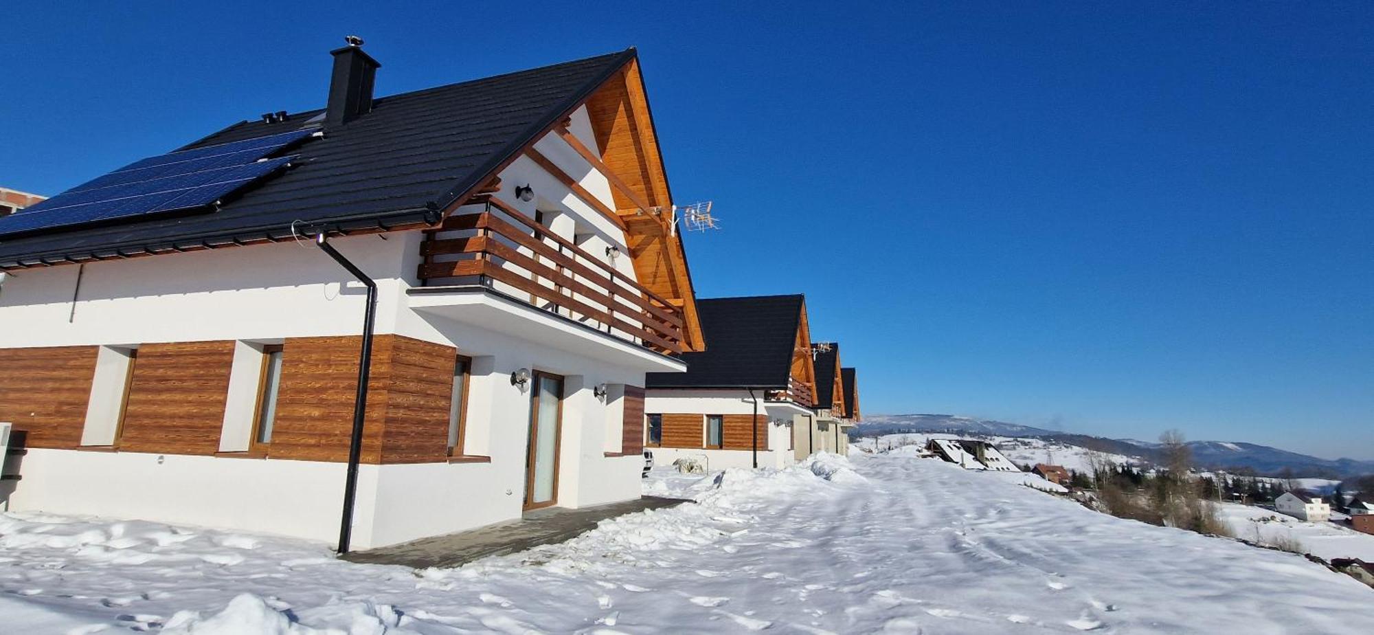 Domki 4 Pory Roku Koniaków Exteriör bild