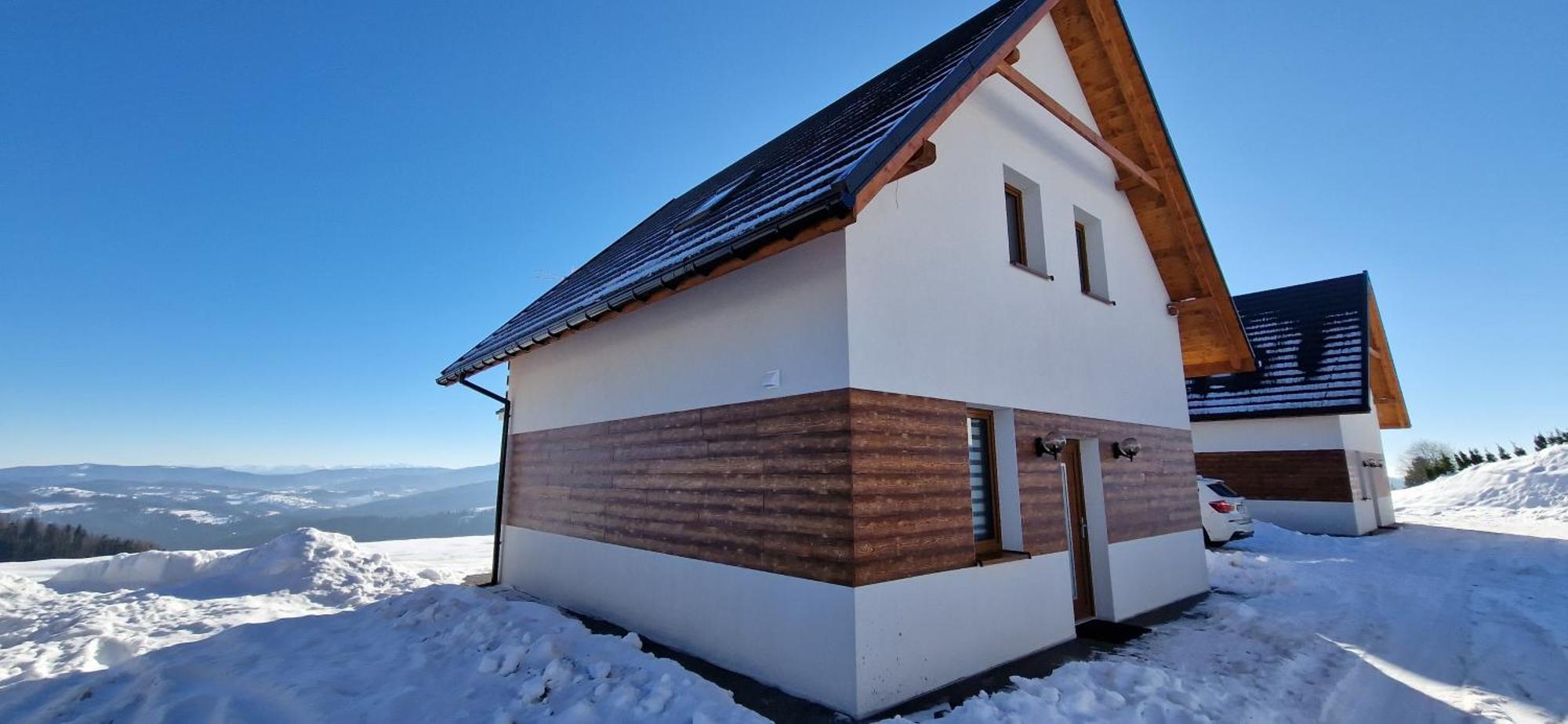 Domki 4 Pory Roku Koniaków Exteriör bild